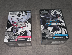 Pokemon Black Bolt and White Flare Booster Bundle Set of 2 FACTORY SEALED NEW - Image 1