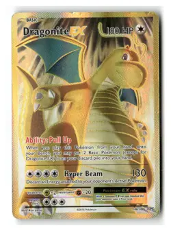 Dragonite EX 106/108 Rare Ultra Evolutions Pokemon Holo Moderately Played - Image 1