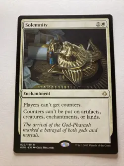 Solemnity Hour of Devastation MTG NM - Image 1
