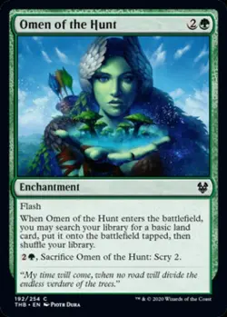 Omen of the Hunt - Near Mint MTG Theros Beyond Death - Image 1