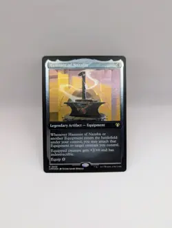 MtG Magic Hammer of Nazahn Foil Etched Rare CMM #606 Commander Masters x1 - Image 1