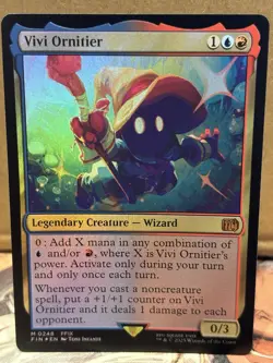 NM Vivi Ornitier Final Fantasy Foil MTG FIN-0248 - Image 1