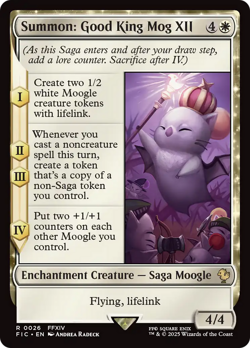 MTG - Summon: Good King Mog XII [FINAL FANTASY Commander] - Image 1
