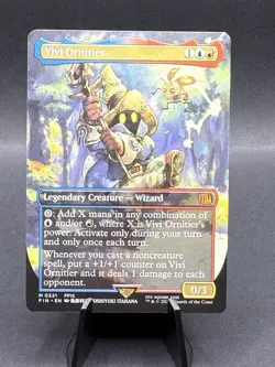 Vivi Ornitier Borderless Final Fantasy MTG Magic the Gathering TCG - US Seller - Image 2