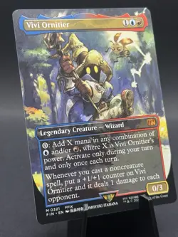 Vivi Ornitier Borderless Final Fantasy MTG Magic the Gathering TCG - US Seller - Image 3