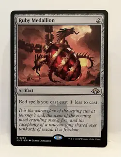 MTG: Ruby Medallion MH3 Non Foil - Image 1