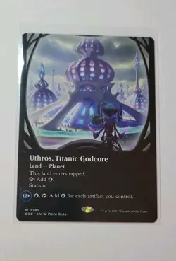 Uthros, Titanic Godcore (Borderless) Edge of Eternities Regular | Mtg - Image 1