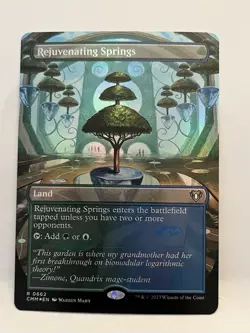 MTG: Rejuvenating Springs (Borderless) Foil - Image 1