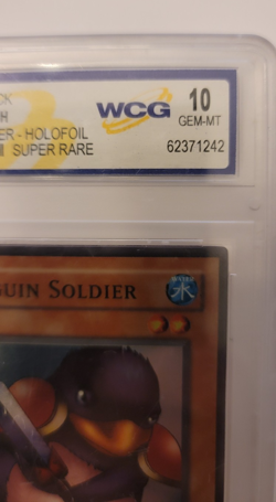 2003 Upper Deck SDJ-022 Yu-Gi-Oh GRADED GEM-MT 10 Penguin Soldier-Holofoil - Image 2