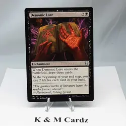 Demonic Lore - #118 - Commander Legends - MTG - Image 1