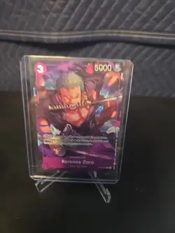 One Piece: Welcome Pack Vol. 2 OP09-076 Roronoa Zoro (Alt Art / Promo) - MINT - Image 4