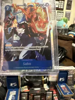 Sabo OP15-046 SR One Piece TCG OP15 Foil English Adventure On Kami's Island - Image 3