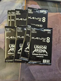 8x Union Arena KAIJU NO. 8 Release Event Pack - Image 1