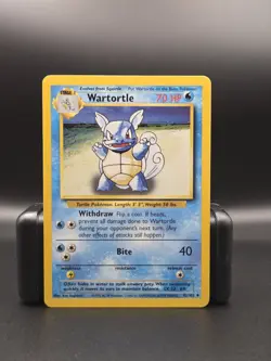 Wartortle - 42/102 - Pokemon Base Set Unlimited Card WOTC LP 1999-2000 - Image 1
