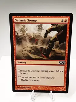 MTG - M14 - Seismic Stomp - #152 - Lightly Played - Image 1
