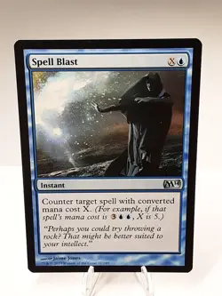 MTG - M14 - Spell Blast - #072 - Lightly Played - Image 1