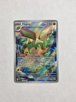 Flygon (Illustration Rare) Phantasmal Flames 101/094 IR Pokemon Card NM - Image 1