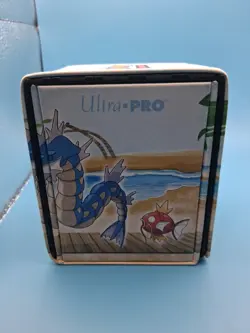 Ultra Pro Pokemon Trading Card Game Seaside Deck Box Gyarados TCG LN - Image 1