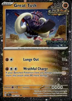 Great Tusk - (Temporal Forces Stamped) Holo Uncommon Miscellaneous Cards & Prod - Image 1