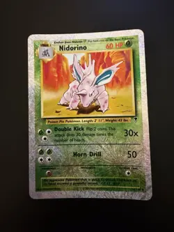 Nidorino 56/110 Legendary Collection 2002 Reverse Holo Pokemon Card LP - Image 1