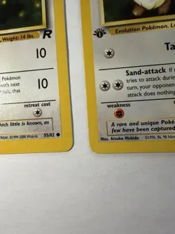 Pokemon Team Rocket Eevee 1st Edition Lot 2 Cards 55/82 1999 English - Image 2