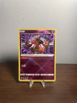 Pokemon Alakazam TCG Card Radiant Silver Tempest 059/195 NM - Image 1