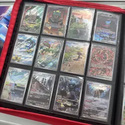 Lot Of 295 Pokemon Cards IRs, FULL ART & More With Binder SEE DESCRIPTION - Image 2