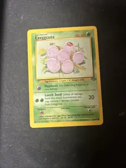 EXEGGCUTE - Jungle Set 52/64 Common Pokemon Card Unlimited D54 - Image 1