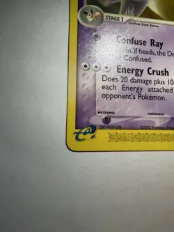 Pokemon TCG Nintendo 2003 Espeon Stage 1 Lot 2 Cards 16/100 English Regular - Image 3