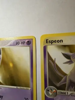 Pokemon TCG Nintendo 2003 Espeon Stage 1 Lot 2 Cards 16/100 English Regular - Image 5