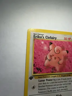 Pokemon Gym Heroes Erika's Clefairy 1st Edition Lot 2 Cards 40/132 2000 English - Image 4