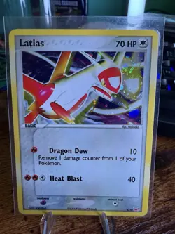Pokemon TCG EX Trainer Kit Latias 4/10 Holo Rare Promo Card - Image 2