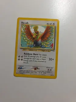 Ho-oh 18/64 - Neo Revelation - Rare Non-Holo Vintage Pokemon Card - Image 1