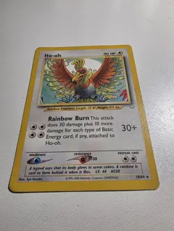 Ho-oh 18/64 - Neo Revelation - Rare Non-Holo Vintage Pokemon Card - Image 3