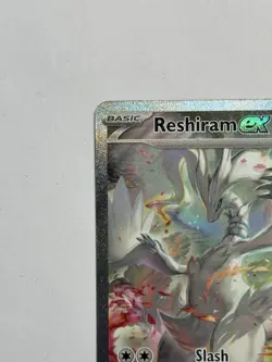 Pokemon TCG White Flare: Reshiram EX Card 166/086 Special illustration Rare NM - Image 2
