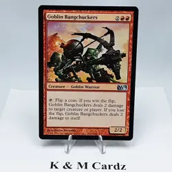 MTG - M12 - Goblin Bangchuckers - #137 - Lightly Played - Image 1