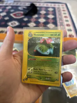 Venasaur E-Card Expedition Base Set Non-Holo Card 68/165 Nm / LP - Image 1