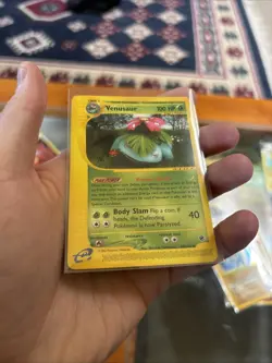 Venasaur E-Card Expedition Base Set Non-Holo Card 68/165 Nm / LP - Image 2