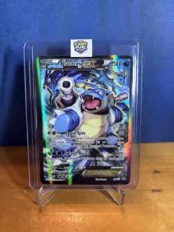 Blastoise EX XY122 Black Star Promo Full Art Holo Rare 2016 Pokemon Card - Image 1