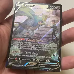 Zacian V TG21/TG30 Swsh10: Astral Radiance Trainer Gallery Holo Pokemon Card NM - Image 3