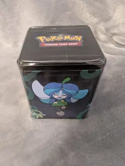 RECENTLY REDUCED! Pokemon Trading Card, Ogerpon Themed Stackable Tin, See Below - Image 1