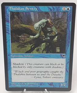 Thalakos Sentry - Tempest - MTG 1997 Magic The Gathering - Image 1
