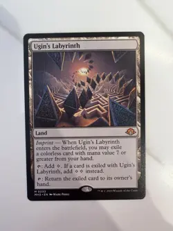 Magic The Gathering Ugin's Labyrinth Modern Horizons 3 Regular Card NM MTG - Image 1