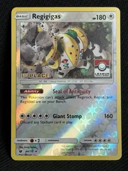 Regigigas League championship 84/111 Holo Set - 1st, 2nd and 3rd Place Cards - Image 2