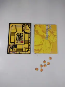 DragonBall Collectible Card Game 2008 Lot: Rule Book Ver 1.1, Play Mat, 30 Cards - Image 3