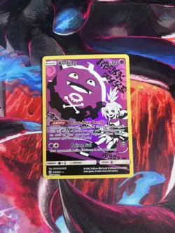 Pokemon TCG Koffing Cosmic Eclipse Card 243/236 Full Art Secret Rare - Image 1