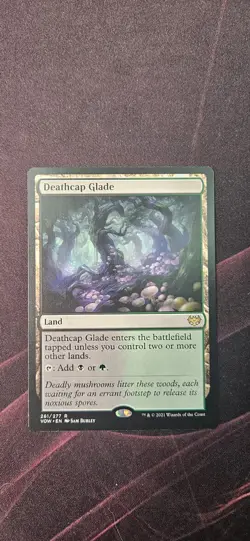 Deathcap Glade Innistrad Remastered Card Regular Near Mint Condition - Image 1