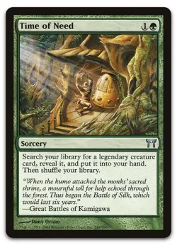 Time of Need #247 (LP) Champions of Kamigawa CHK Magic MTG - Image 1