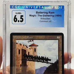MTG - Antiquities - Battering Ram - Graded - CGC 6.5 - Vintage - Image 3