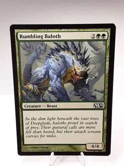 MTG - M14 - Rumbling Baloth - #193 - Lightly Played - Image 1